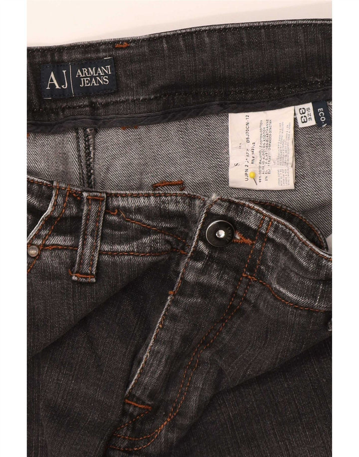Armani Ανδρικό Skinny Jeans W33 L30 Γκρι βαμβακερό