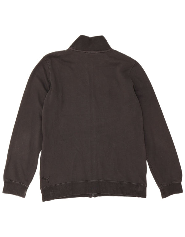 Γυναικεία αθλητική φόρμα γραφικών Puma Top Jacket UK 14 Large Black