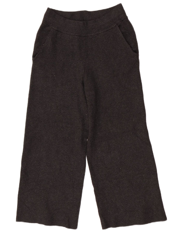 Massimo Dutti Γυναικεία πλεκτή φόρμα παντελόνι UK 4 XS Μαύρο
