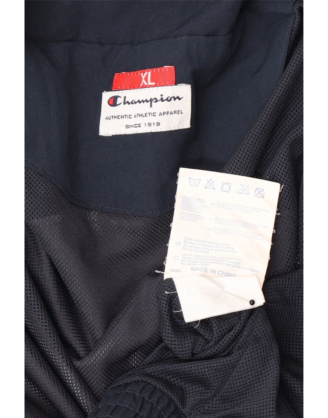 Ανδρική φόρμα Champion Top Jacket XL Grey Colourblock Polyester