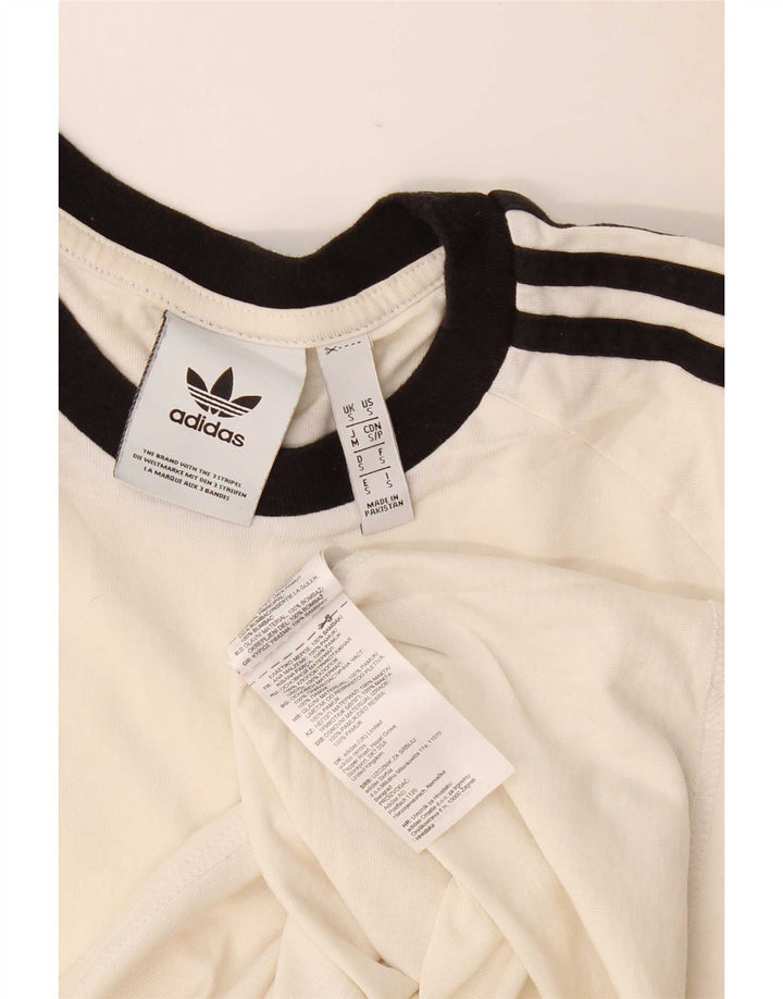 Ανδρικό T-Shirt Adidas Top Μικρό λευκό βαμβακερό