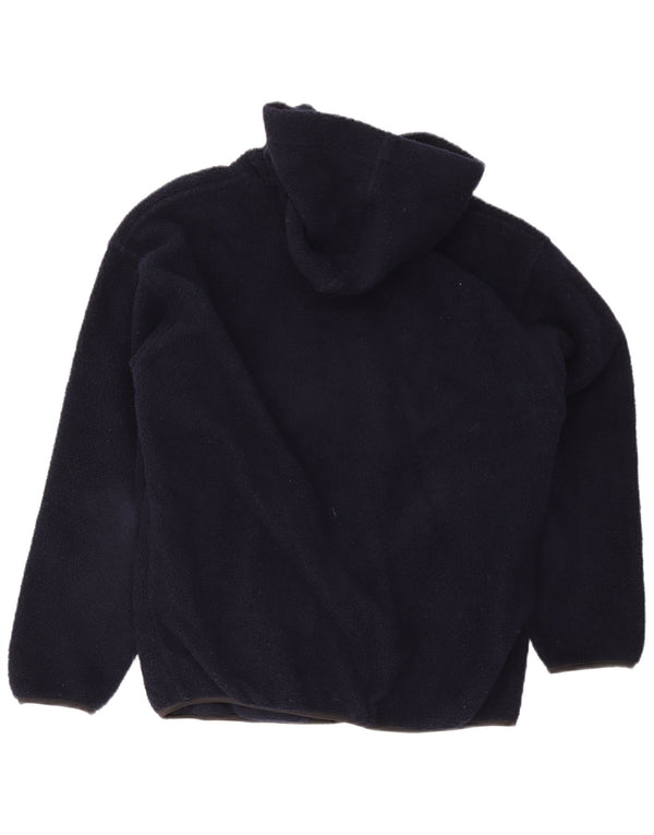 Elvstrom Ανδρικό Fleece Graphic Hoodie Jumper Large Navy Blue Acrylic