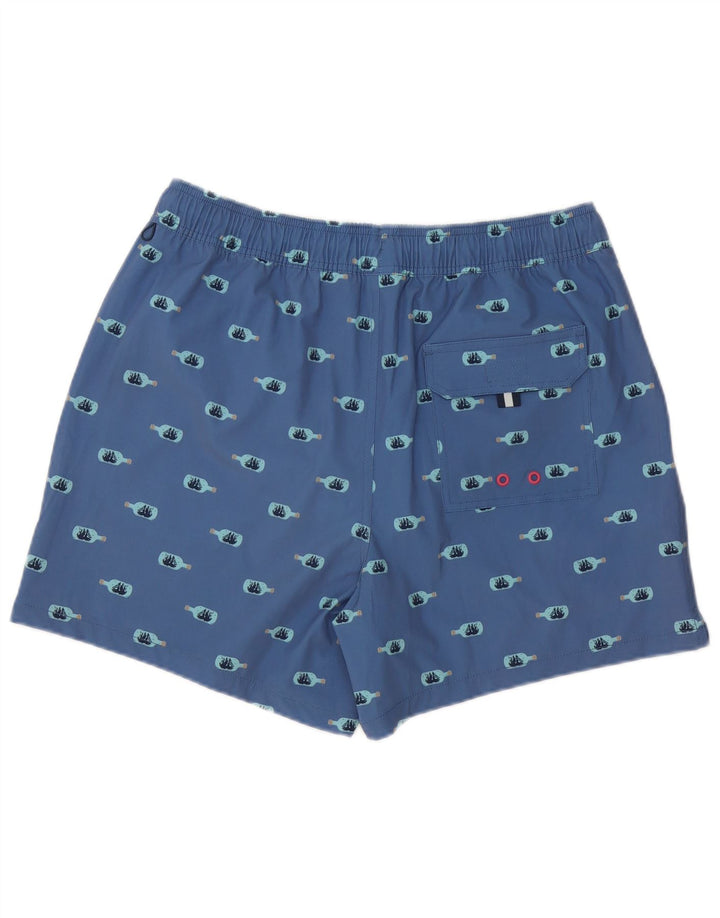 Crew Clothing Ανδρικά γραφικά σορτς κολύμβησης XL μπλε πολυεστέρα