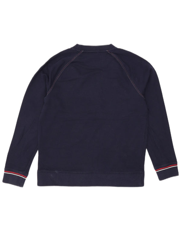 Ανδρικό γραφικό φούτερ Fila Jumper Medium Navy Blue Βαμβακερό