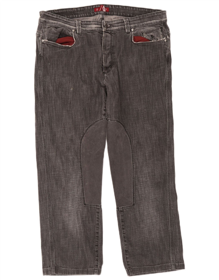 SIVIGLIA Ανδρικό τζιν ιππασίας Cropped W40 L26 Grey Polyester