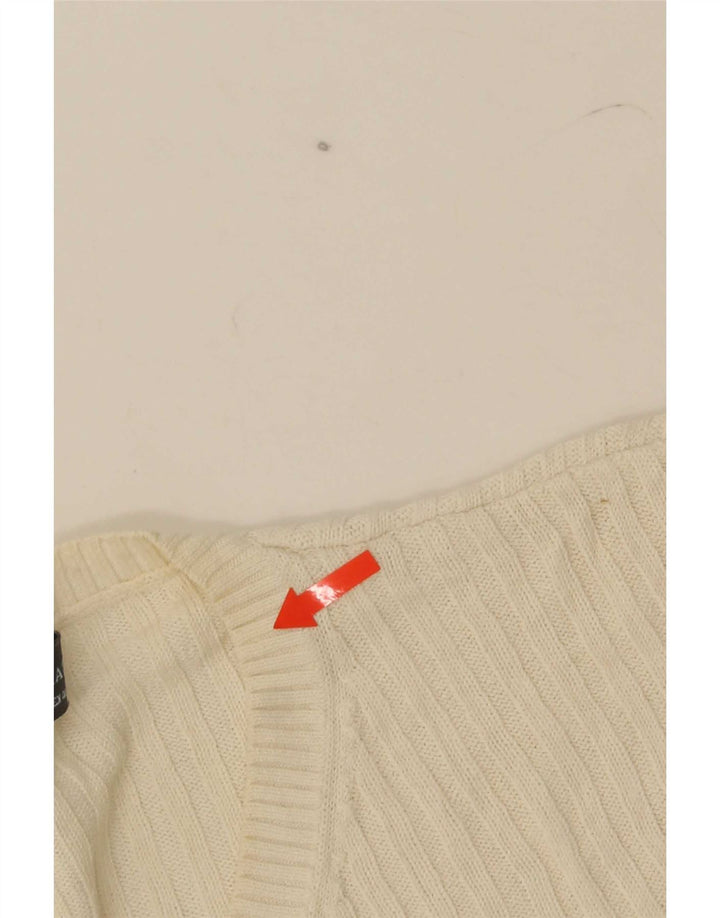 Ανδρικό T-Shirt Zara Top Large Beige Βαμβακερό