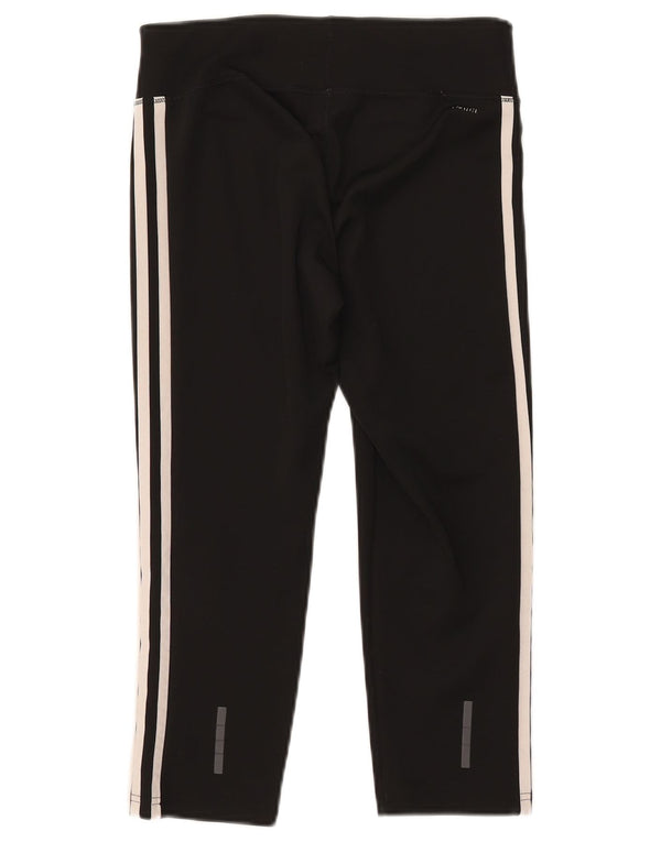 Γυναικεία κολάν ADIDAS Climalite Capri UK 8/10 Small Black Polyester