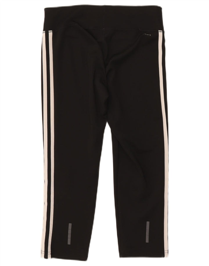 Γυναικεία κολάν ADIDAS Climalite Capri UK 8/10 Small Black Polyester