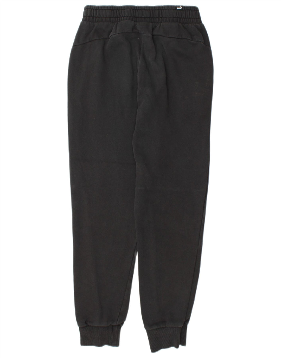 Γυναικεία αθλητική φόρμα PUMA Παντελόνι Joggers UK 10 Small Black Cotton