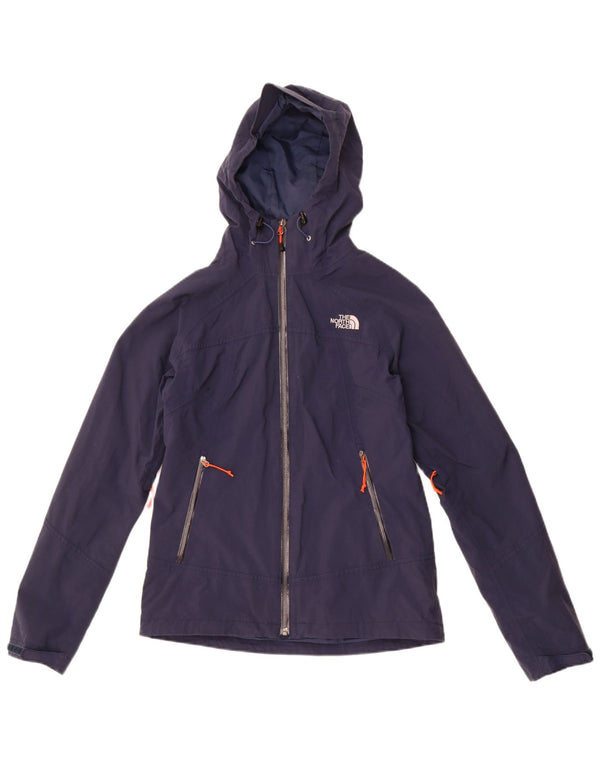 The North Face γυναικείο μπουφάν βροχής Hyvent Hooded UK 10 Small Navy Blue Nylon