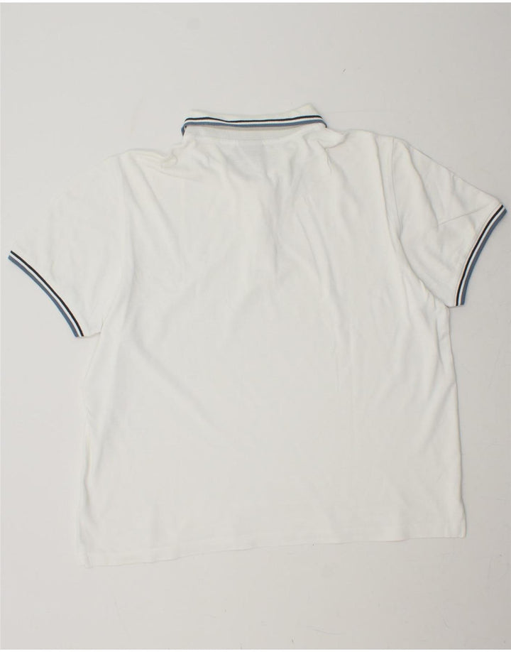 LOTTO Mens Polo Shirt 2XL White