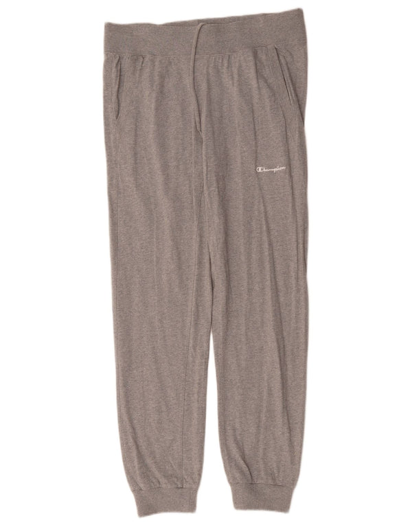 Champion γυναικεία αθλητική φόρμα παντελόνι Joggers UK 14 Βαμβακερό μεσαίο γκρι