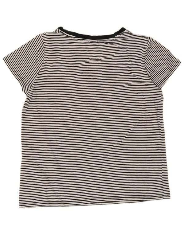 Γυναικείο T-Shirt Levi's Top UK 14 Large Black Ripe Cotton