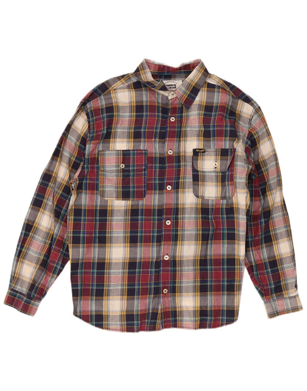 Wrangler Boys Flannel πουκάμισο 15-16 ετών XL Πολύχρωμο βαμβακερό