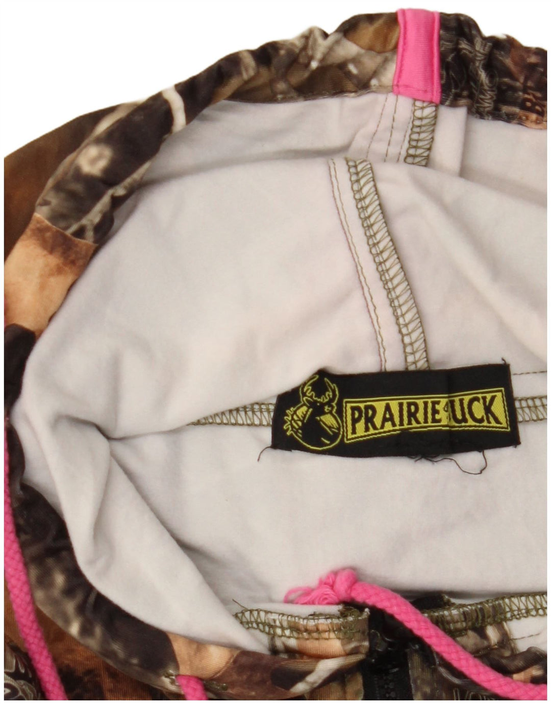 LONGLEAF CAMO Γυναικείο πουλόβερ με φερμουάρ UK 14 μέτριο μπεζ καμουφλάζ