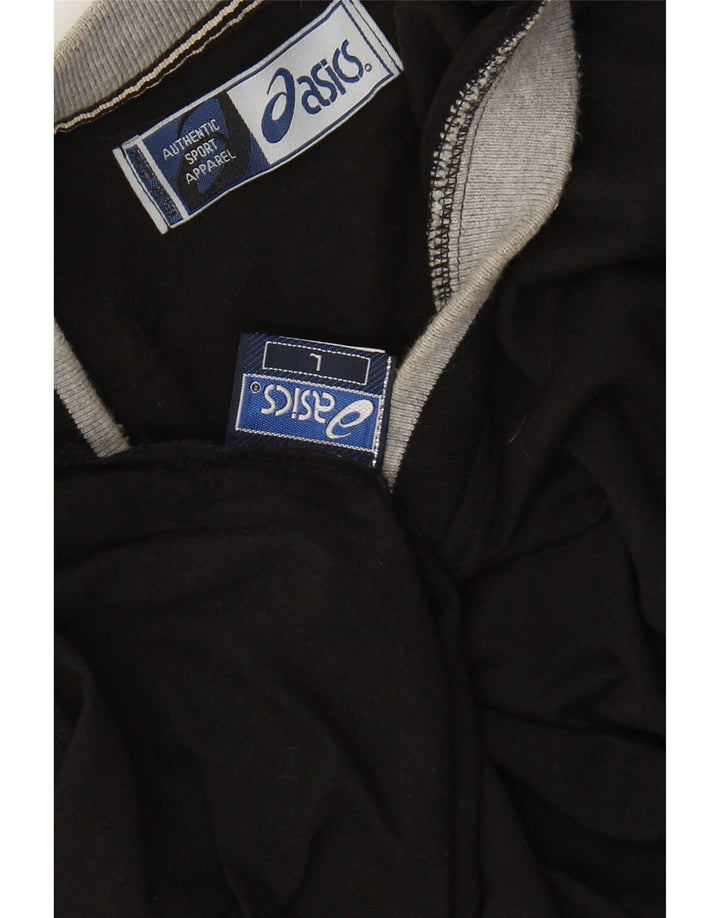 ASICS Ανδρικό T-Shirt Top μεγάλο μαύρο βαμβακερό