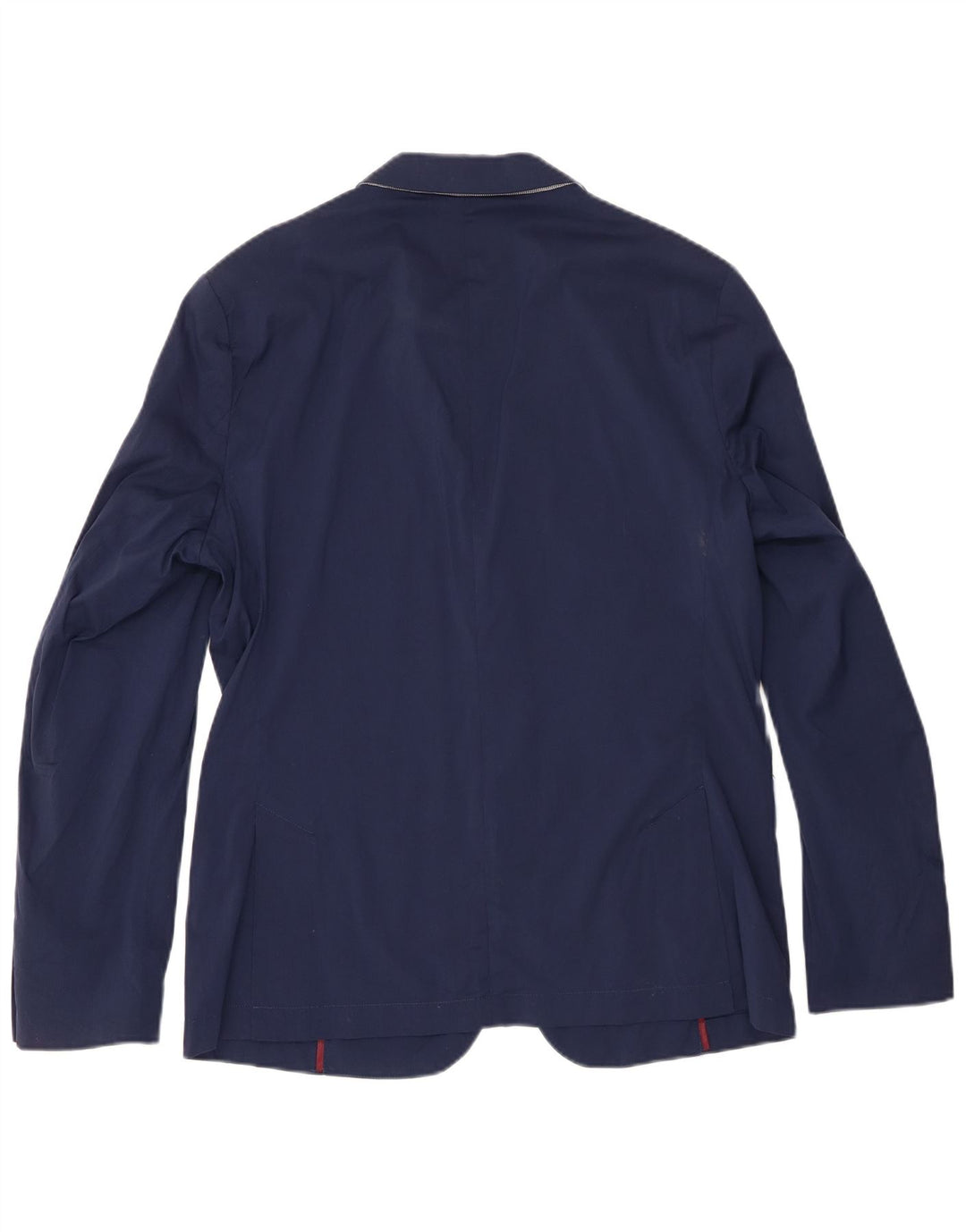 Zara Ανδρικό σακάκι μπλέιζερ με 2 κουμπιά EU 54 XL Navy Blue Cotton