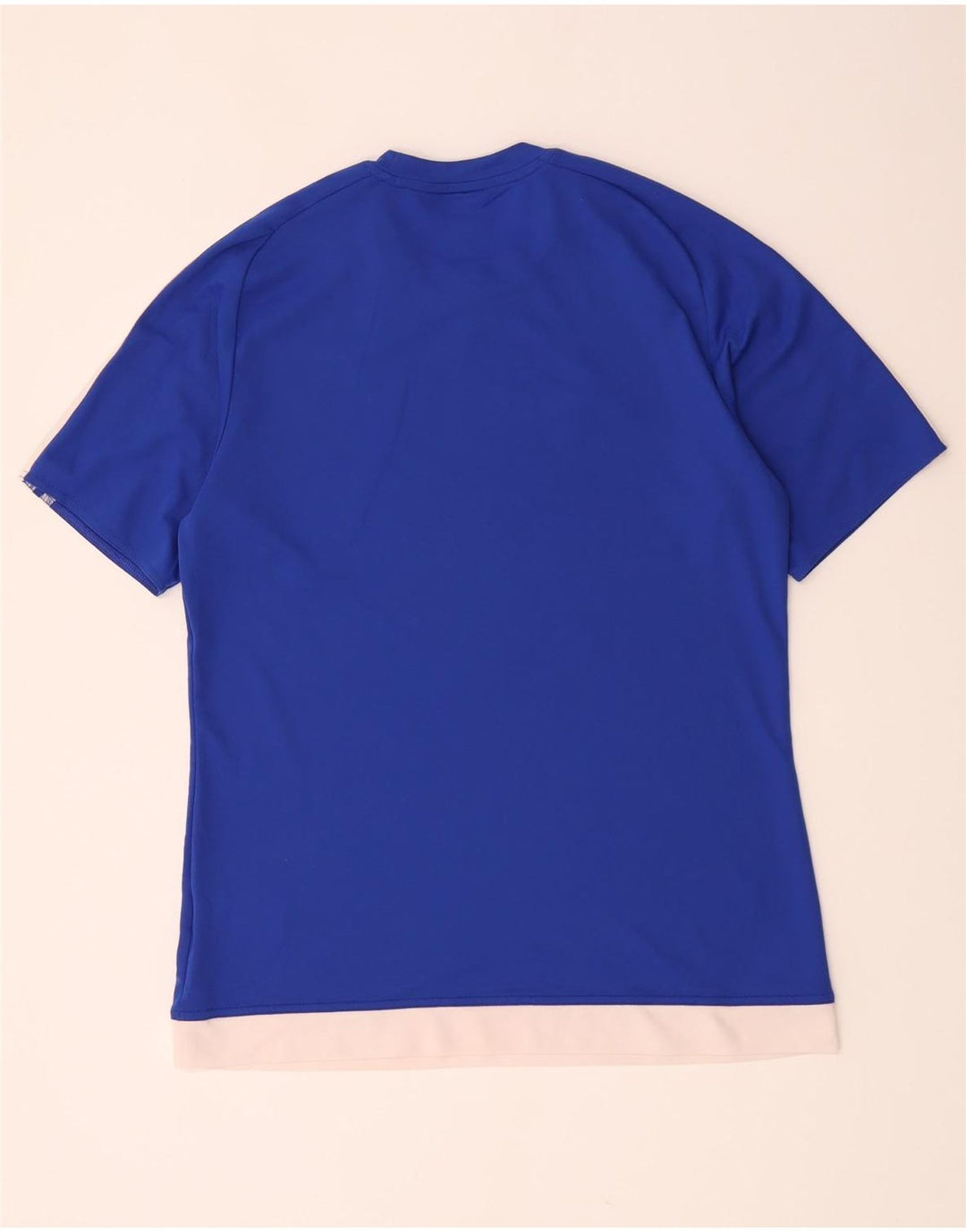 Ανδρικό T-Shirt Climalite Adidas Top Medium Blue Polyester