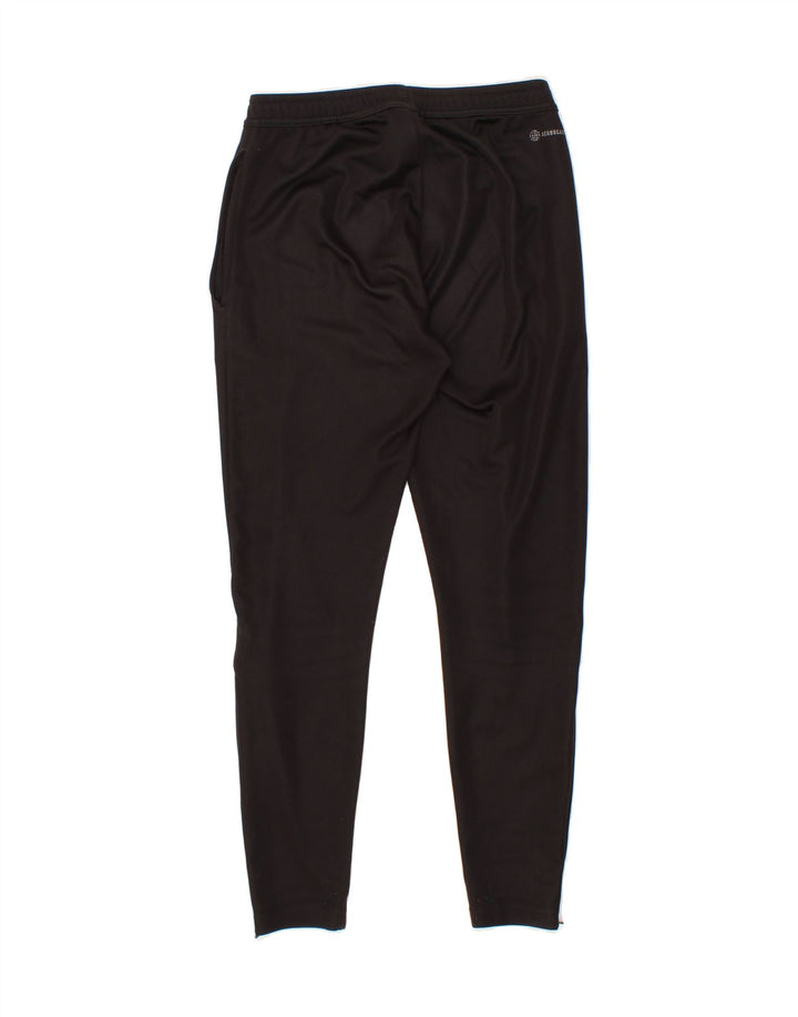 ADIDAS Womens Tracksuit Trousers UK 10 Small Black Polyester Vintage Adidas and Second-Hand Adidas from Messina Hembry 
