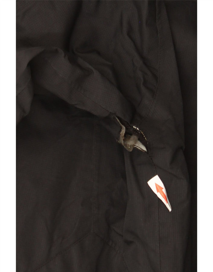Ανδρικό μπουφάν βροχής με κουκούλα Mountain Warehouse UK 38 Medium Black Nylon
