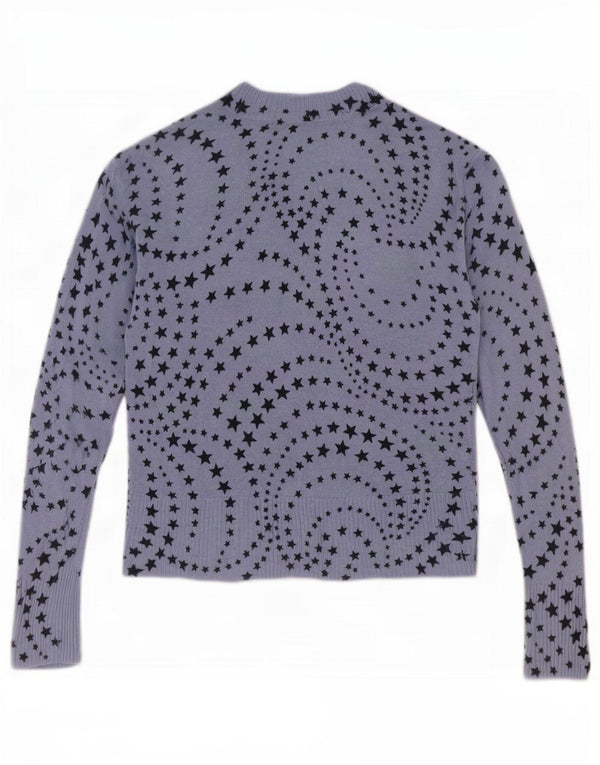 Marks & Spencer Γυναικείο πουλόβερ με λαιμόκοψη UK 12 Medium Blue