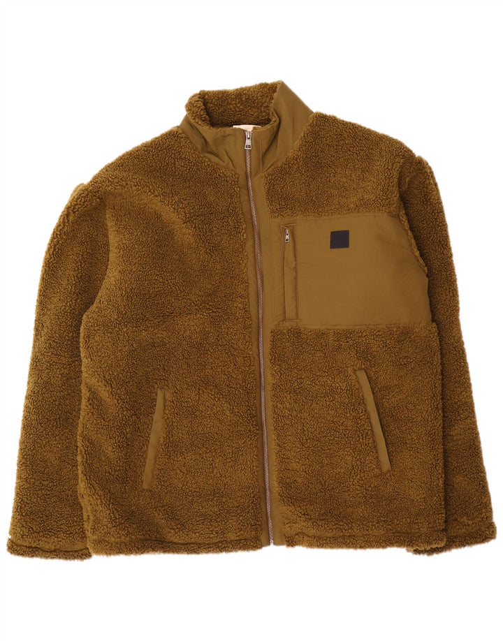 Gant Ανδρικό Fleece Jacket UK 46 3XL Khaki Polyester