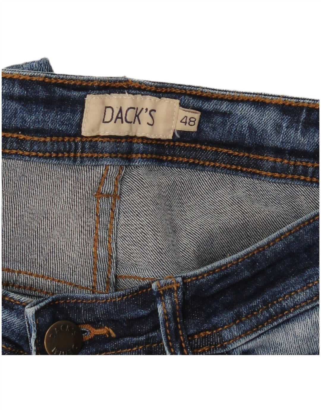 DACK'S Ανδρικό τζιν ίσιο IT 48 Medium W32 L28 Μπλε