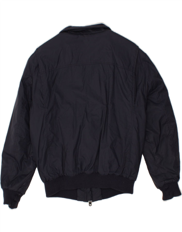 BLAUER Boys Bomber Jacket 11-12 Years Navy Blue Polyester Vintage Blauer and Second-Hand Blauer from Messina Hembry 