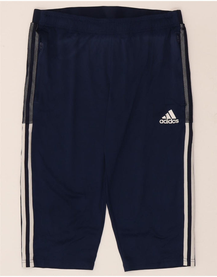 Adidas Ανδρικό Aeroready Αθλητικό Σορτς Βερμούδας Μεγάλο Navy Blue Polyester