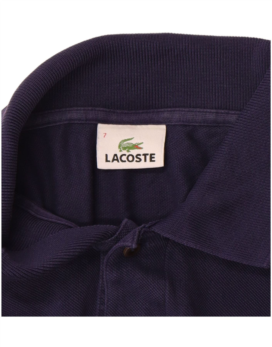 Ανδρικό πουκάμισο πόλο Lacoste, μέγεθος 7 2XL Navy Blue