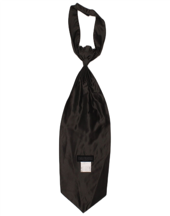 CARLO PIGNATELLI Mens Cravat One Size Grey Silk Classic