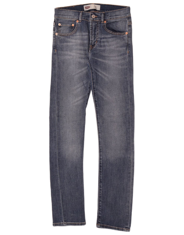 Levi's Boys 510 Skinny Jeans 11-12 ετών W26 L30 Μπλε βαμβακερό