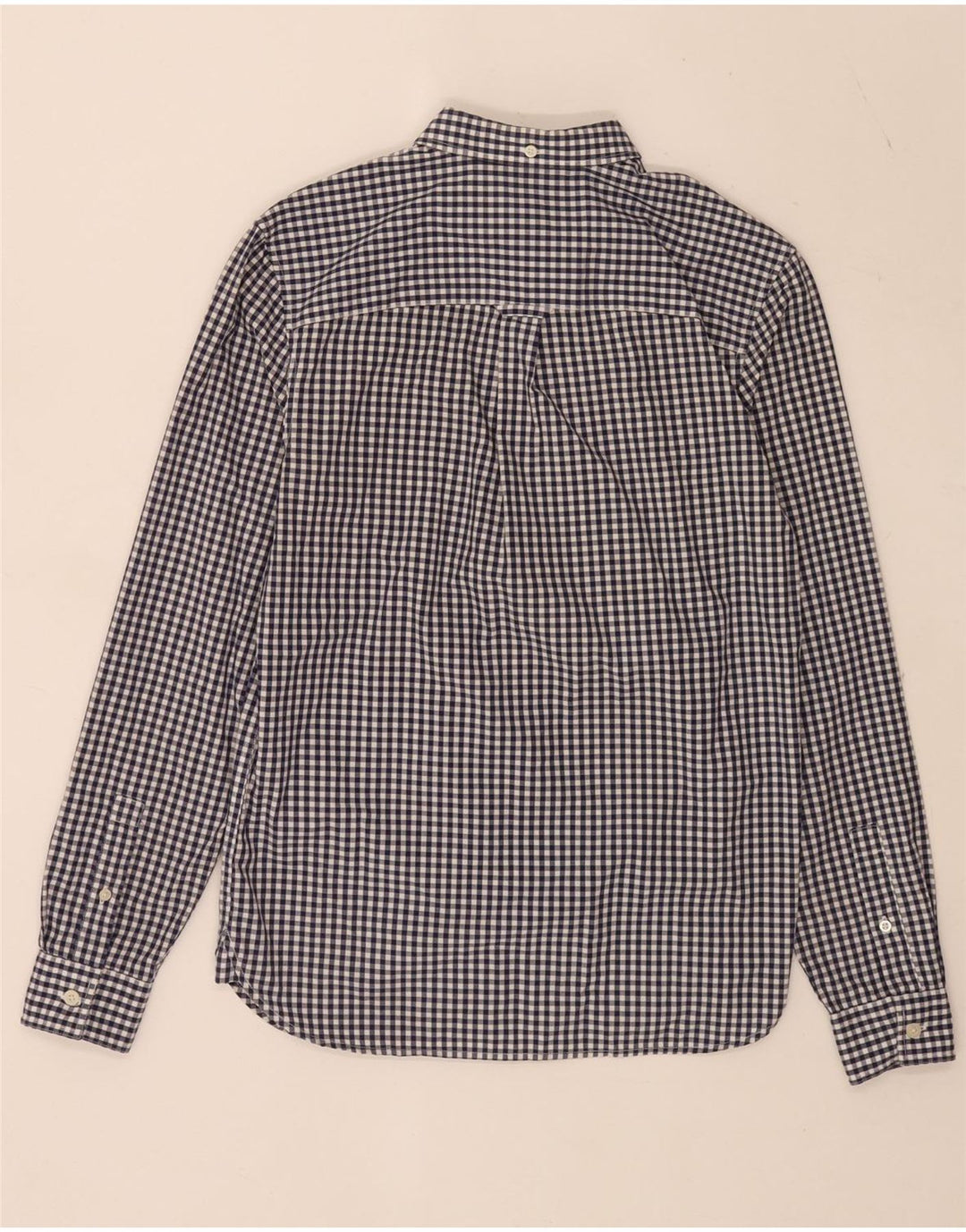 Ανδρικό πουκάμισο Lyle & Scott XS Blue Gingham Cotton