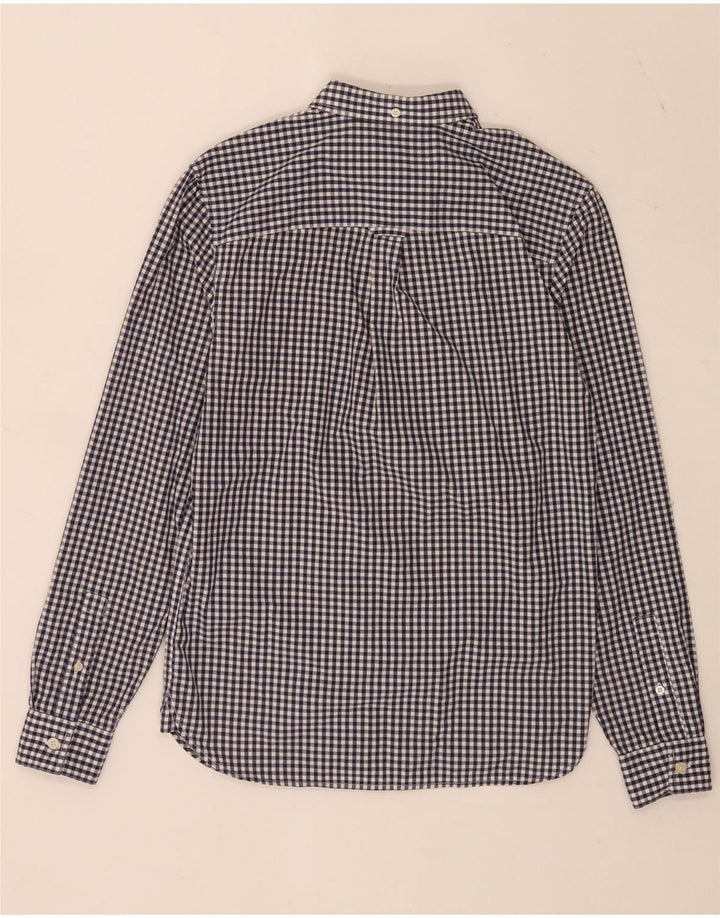 Ανδρικό πουκάμισο Lyle & Scott XS Blue Gingham Cotton