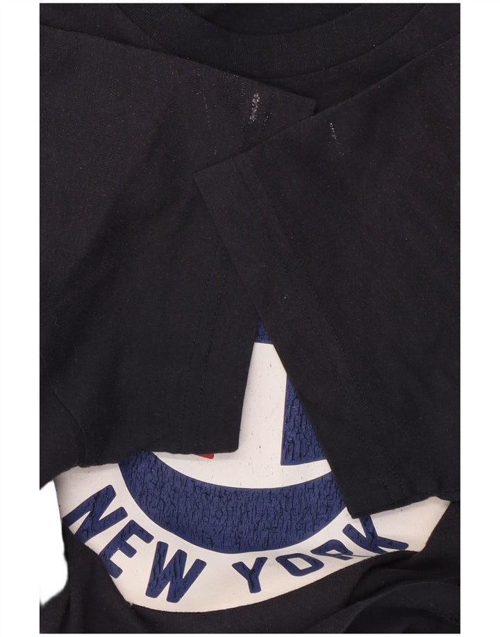 Ανδρικό T-Shirt Champion Graphic Top Medium Navy Blue