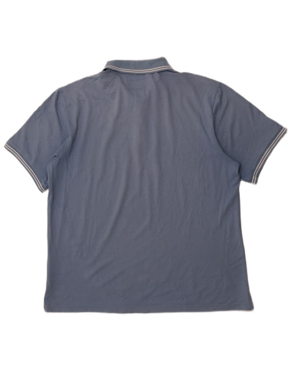 Ανδρικό μπλουζάκι πόλο CHAMPION Easy Fit XL Μπλε