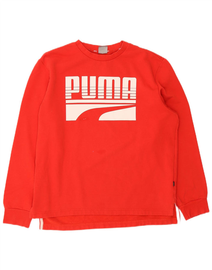 Ανδρικό γραφικό φούτερ Puma Jumper Μεσαίο κόκκινο