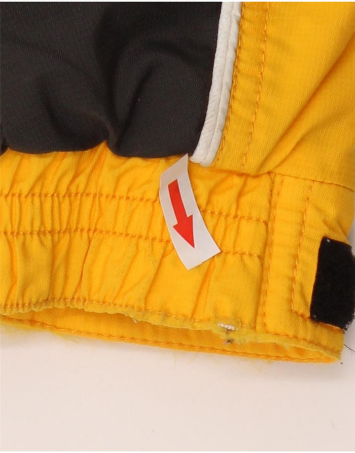 Vintage Ανδρικό αδιάβροχο μπουφάν για σκι IT 48 Medium Yellow Colourblock
