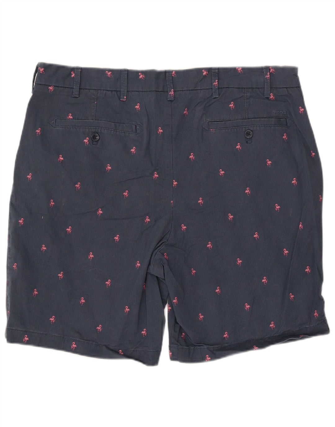 Ανδρικό σορτς Chino με Abstract Pattern IZOD με Σορτς Θαλασσίου Νερού W38 XL Ναυτικό