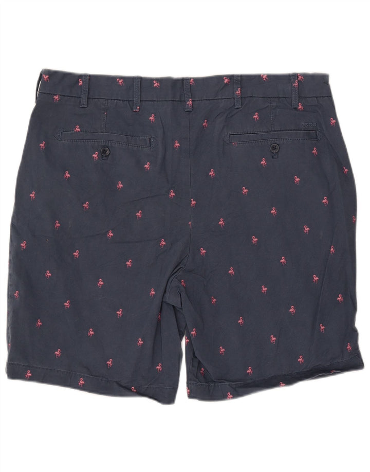 Ανδρικό σορτς Chino με Abstract Pattern IZOD με Σορτς Θαλασσίου Νερού W38 XL Ναυτικό
