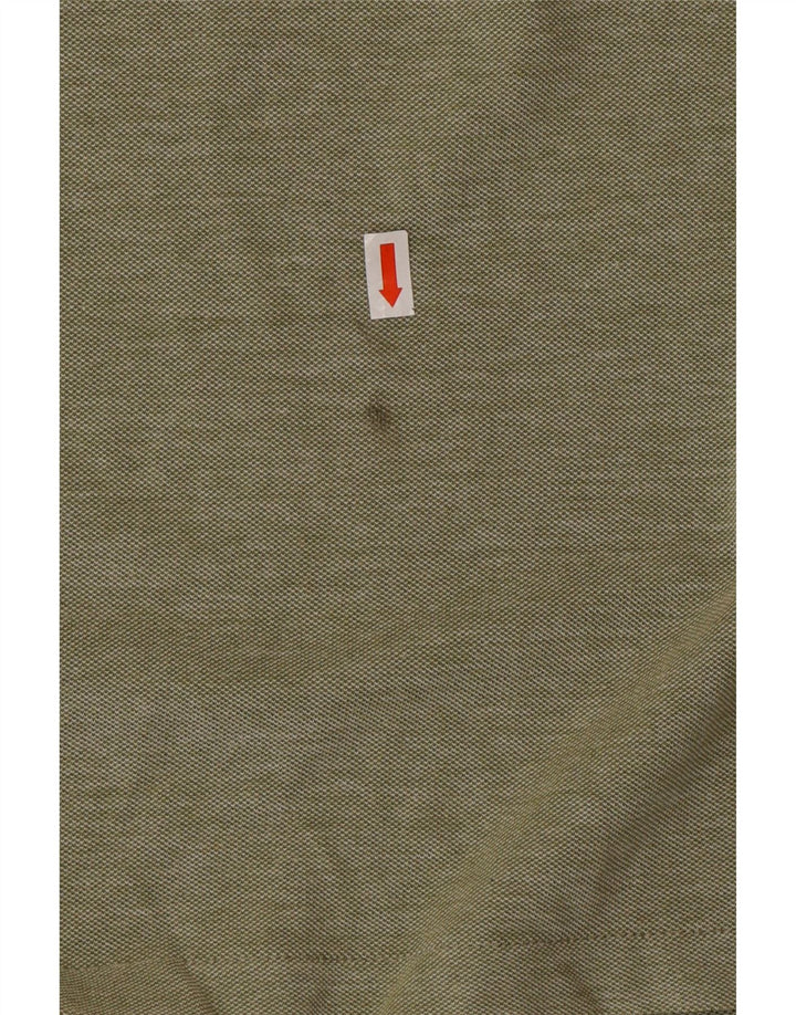 TIMBERLAND Ανδρικό μπλουζάκι Polo Slim Fit 3XL πράσινο βαμβακερό