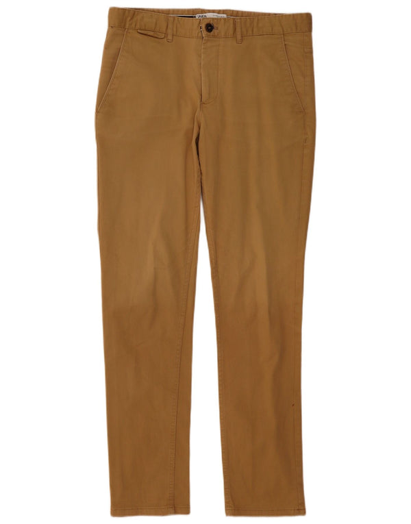 Zara Ανδρικό παντελόνι Chino Slim EU 40 Medium W31 L31 Beige