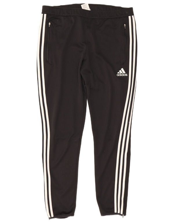 Ανδρικό παντελόνι αθλητικής φόρμας Adidas Climacool Μεγάλο μαύρο χρώμα πολυεστέρα