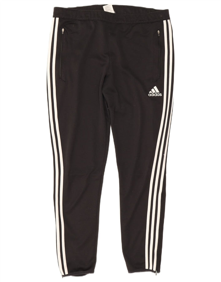 Ανδρικό παντελόνι αθλητικής φόρμας Adidas Climacool Μεγάλο μαύρο χρώμα πολυεστέρα