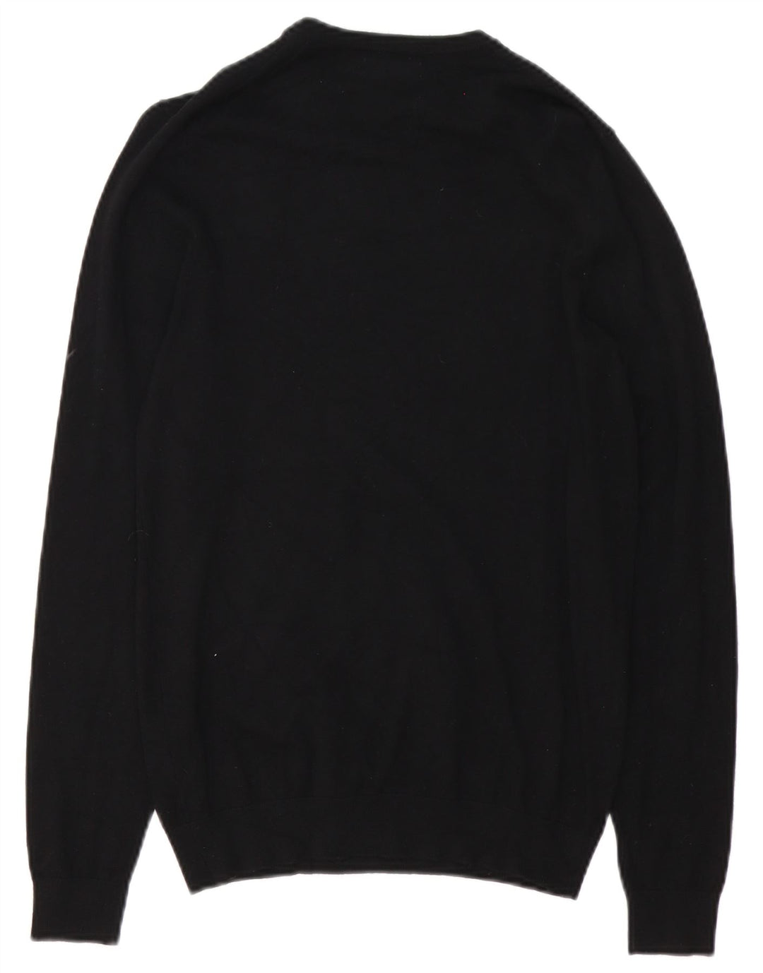 Ανδρικό πουλόβερ με λαιμόκοψη ZARA Small Black Viscose