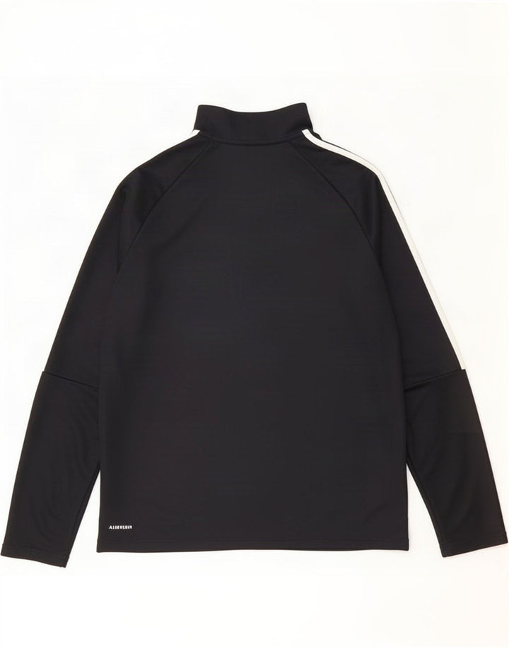 Adidas ανδρική φόρμα πουλόβερ με φερμουάρ Aeroready Top XL Μαύρο Πολυεστέρας