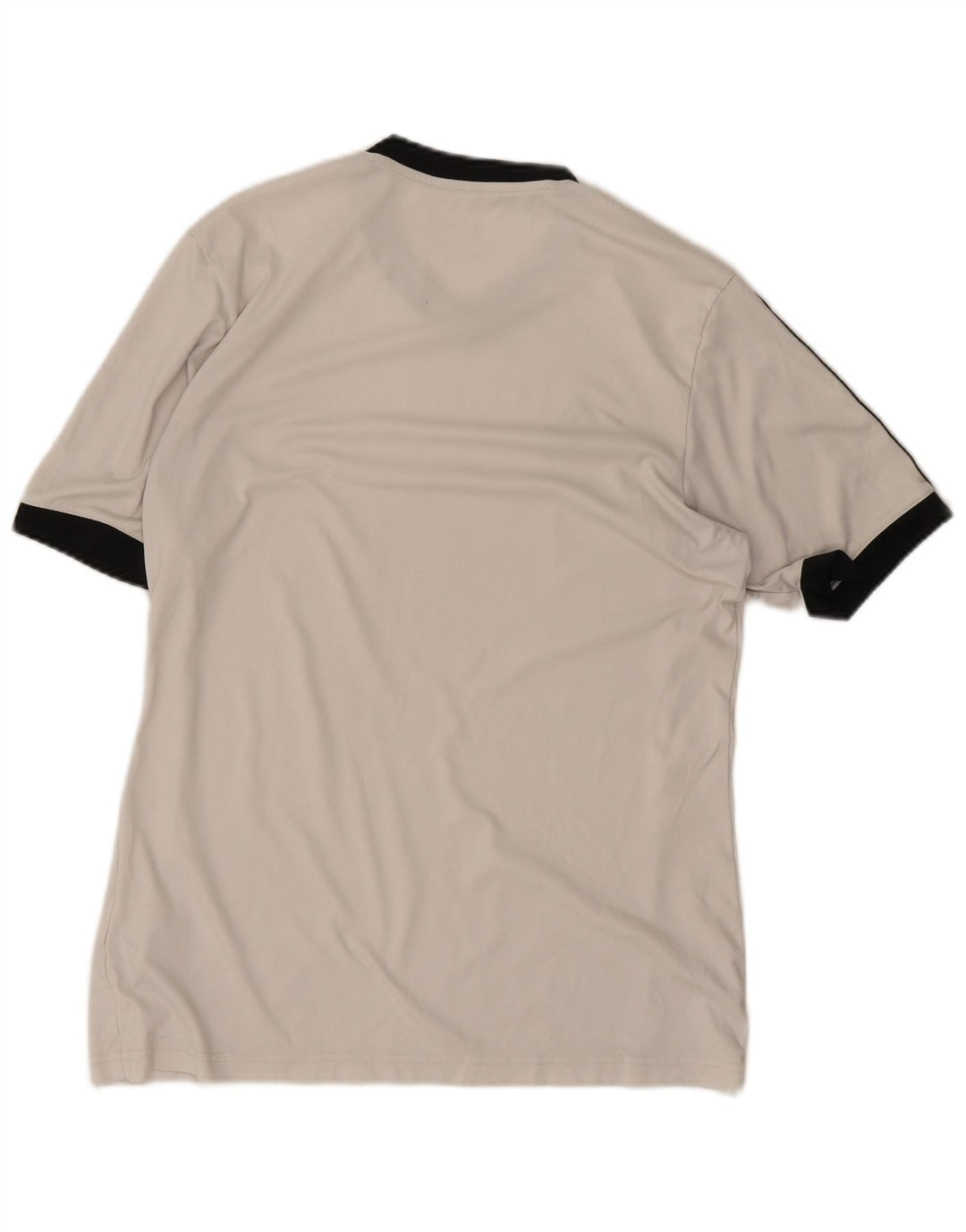 Ανδρικό T-Shirt Adidas Top Medium Off White Polyester Sports