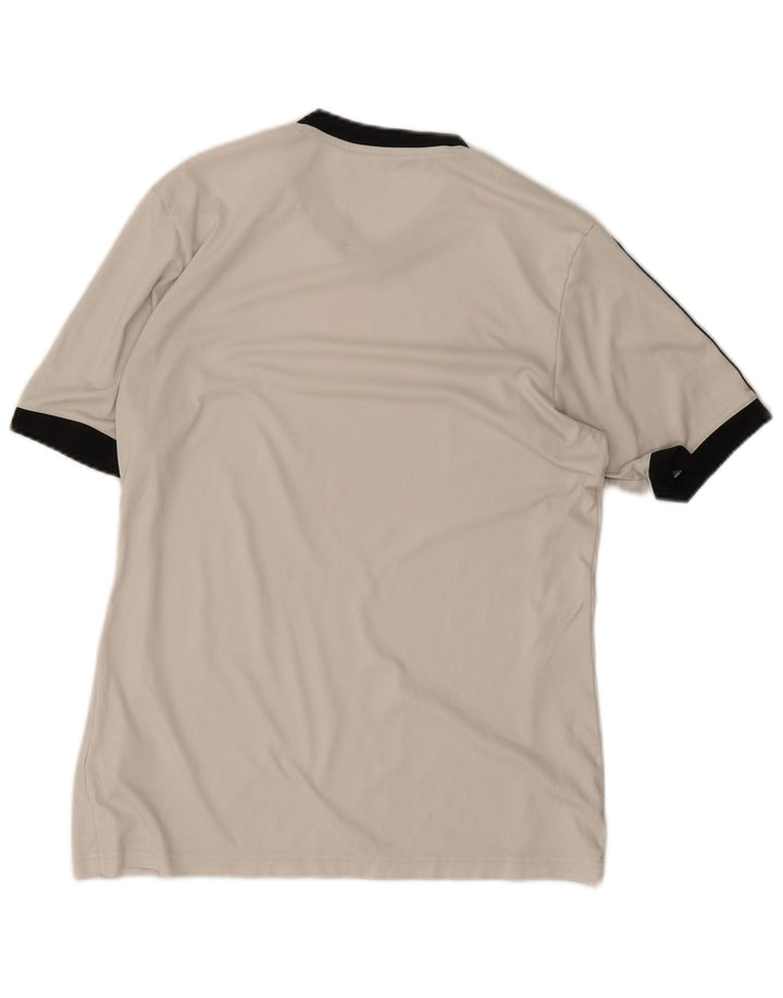 Ανδρικό T-Shirt Adidas Top Medium Off White Polyester Sports