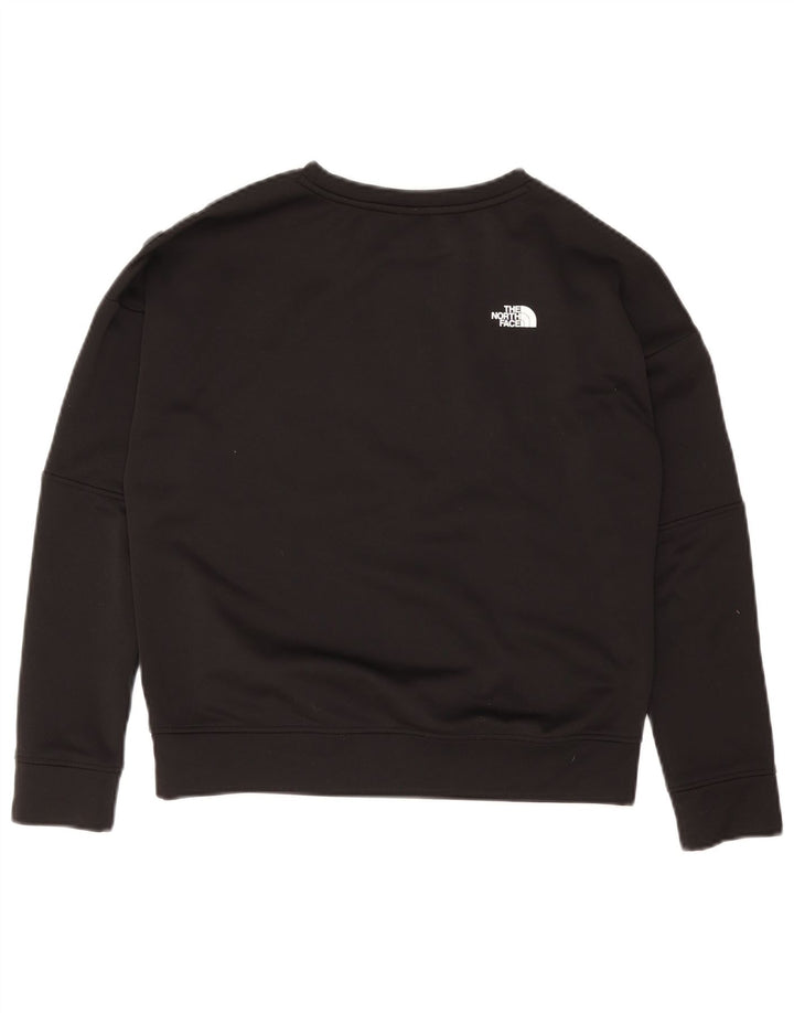 THE NORTH FACE Γυναικεία Crop Oversized Φούτερ Jumper UK 10 Small Black