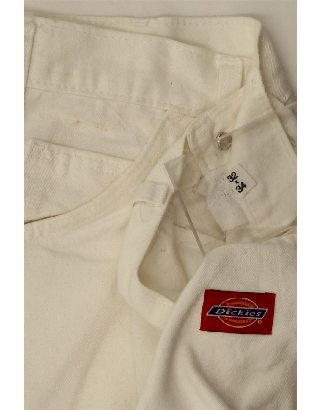 DICKIES Ανδρικό τζιν Cargo ίσιο W32 L34 Λευκό